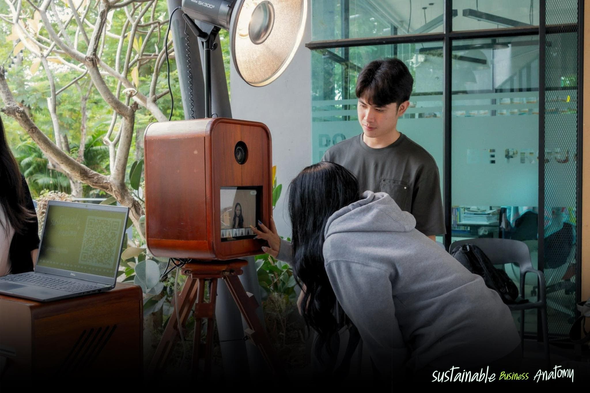 Memoria Photobooth setup